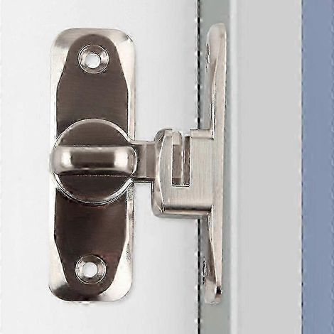 Boucle de verrouillage de porte à angle droit 90/180 degrés, verrou de porte, verrou de porte coulissante, verrou d'armoire P20211224999 Édition C