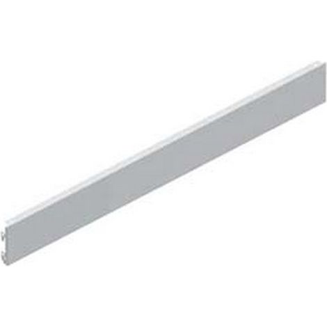 1PZ ZOCCOLO IN LAMIERA LISCIO MM.100H GRIGIO RAL 7035 - mm.500 l.x100 h.