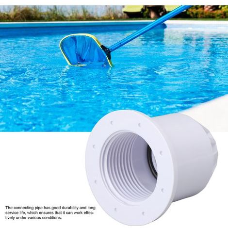 Adaptateur de tuyau pour chauffe-piscine SolarPro 4553 PVC flexible diamètre 1.5in Lot de 2 (1/5)