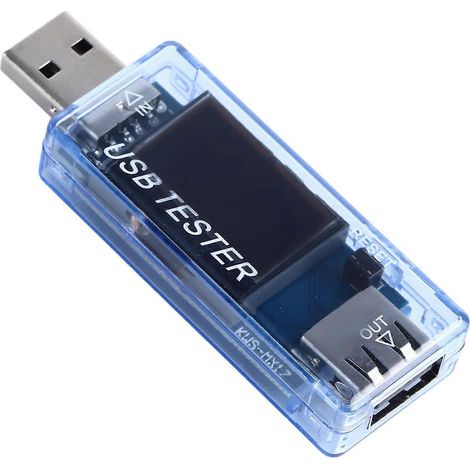 4–30 V 0–5 A USB-Detektor, hochpräziser USB-Spannungs- und Stromkapazitätstester für Handys, Laptops und Computer