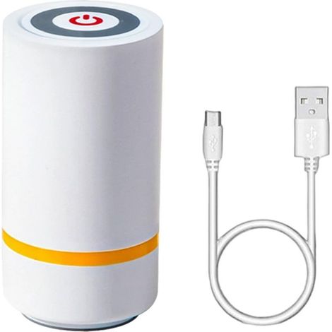 Pompe à vide multifonctionnelle pour sacs de rangement sous vide, pompe à air électrique portable pour la compression des vêtements, couvertures, bagages, pompe à vide pour le stockage des aliments (1/5)