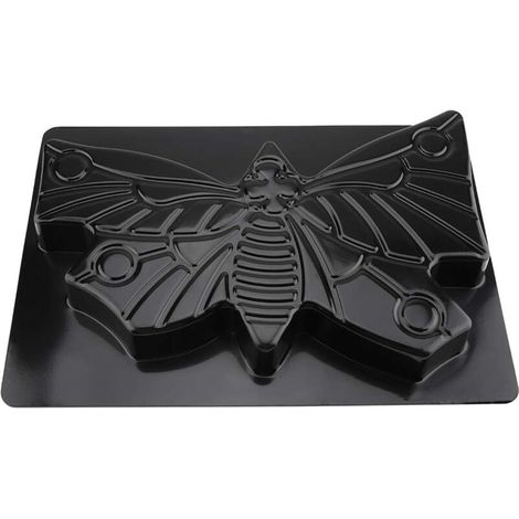 Butterfly Paving Mold, Plastic Medium Size Concrete Molds Stones Stepping Stone Garden Driveway Mold Paving Path Mold Sidewalk Maker 17.32 x 12.20 x 1.77 Inch Decorative Stones for Garden Lawn