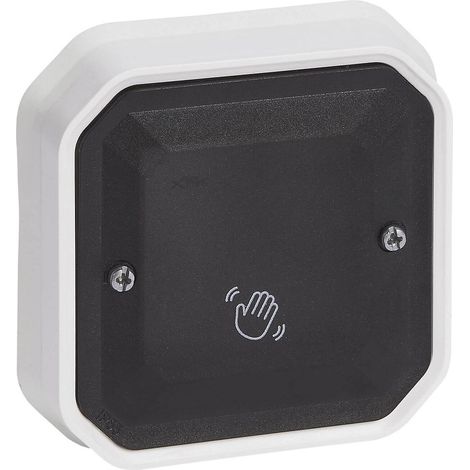Placa de acabado Legrand Plexo Blanco 8x8 cm IP55