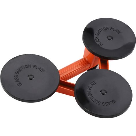 Ventouse de Levage en Alliage d'Aluminium pour Carreaux et Planchers - Outil de Déplacement avec 3 Pattes - Idéal pour le Verre et les Céramiques-KZQ (1/5)