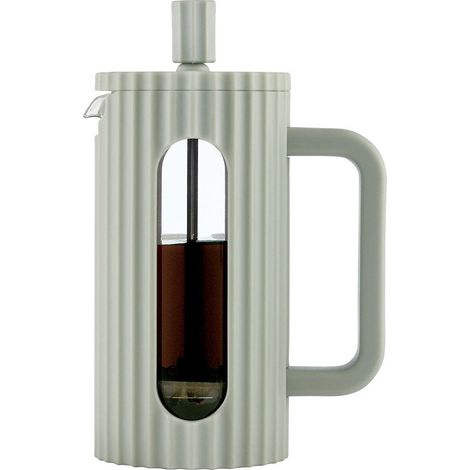 Cafetera de prensa francesa de vidrio de 350 ml, color verde, KLAUSBERG KB-7745 (1/5)
