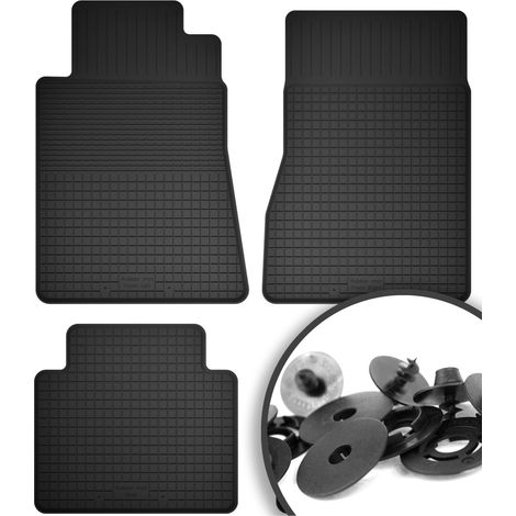 Alfombrillas de goma + topes para: Furgoneta de reparto Mercedes Sprinter III (2016-)
