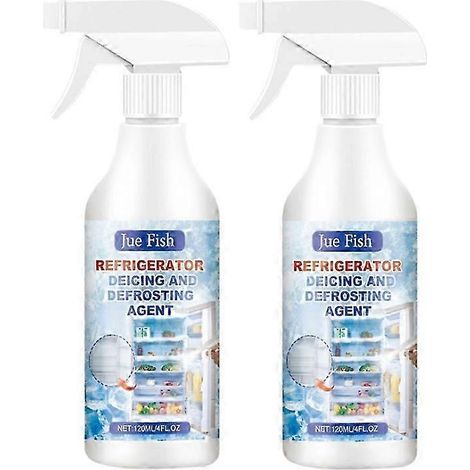 Spray dégivrant pour congélateur et réfrigérateur (2 unités), élimine la formation de givre. (1/5)