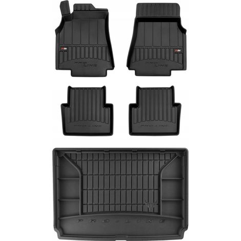 SET Alfombrillas de goma 3D Mercedes A W169 HB 2004-2012 g (1/5)