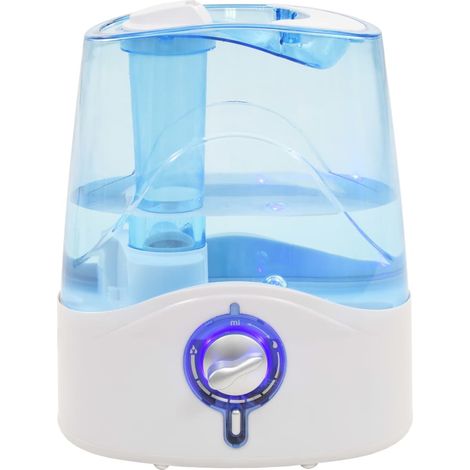 Humidificador ultrasónico vapor frío luz nocturna 6 L 300 ml/h vidaXL (1/8)