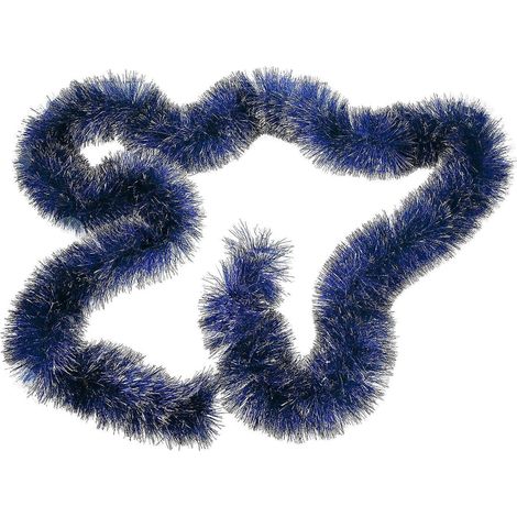Guirlande de Noël bleue décorative à suspendre au mur (2 pièces) pour les fêtes (1/5)