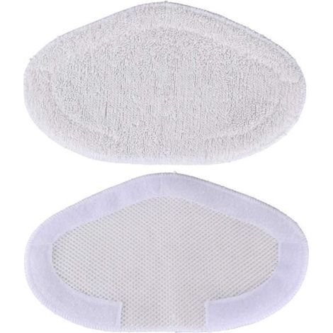 (Weiße) Ersatz-Wischpads für Polti Vaporetto Vaporforce Bürste, passend für Smart 35-Mop, Smart 40-Mop, Smart 100, SV400-Hygiene, 10 Stück (1/4)