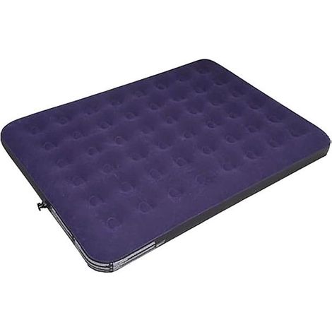 Matelas gonflable Queen Size pliable et étanche pour camping, maison et voyage (1/5)