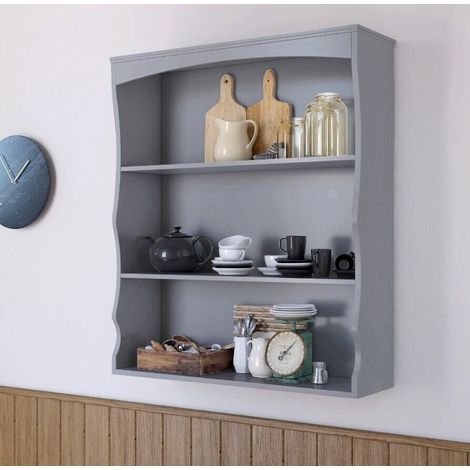 Polar Kitchen Shelf Grey (1/5)