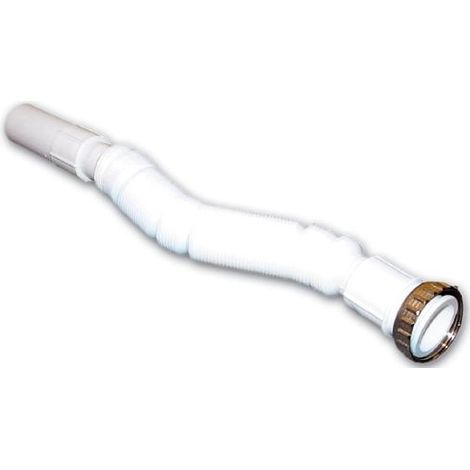 Tubo Flessibile con Ghiera Cromato 1,1/2X 40