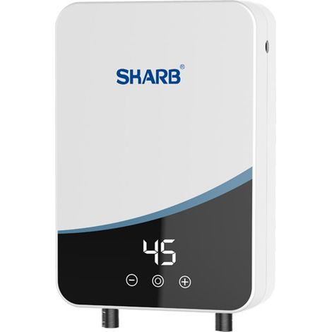 Trade Shop Traesio – Chauffe-eau instantané 5500W – Écran numérique tactile – Température réglable 30-60°C – IPX4 étanche – Installation facile (1/5)