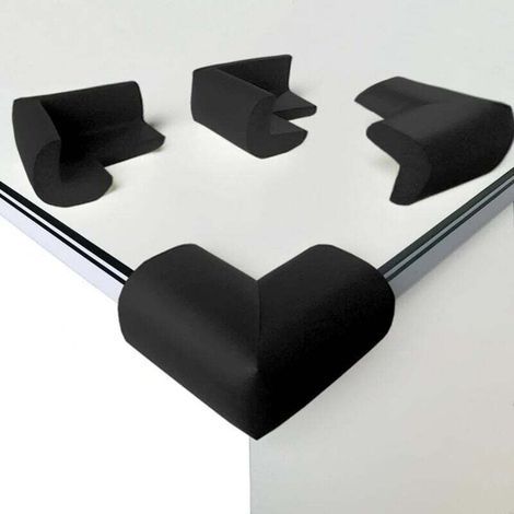 Lot de 8 Protections Angles Table Souples Sécurité Bébé Anti Chocs Meubles Pointus Sans Odeur (1/3)