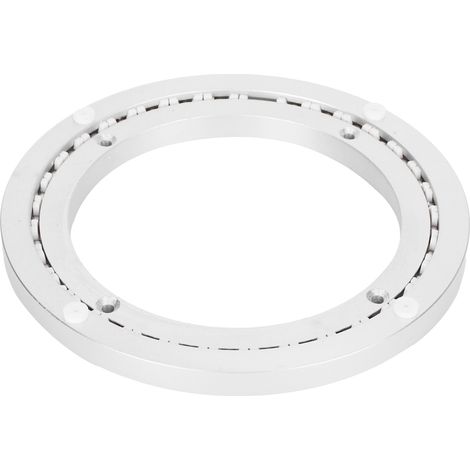 Plateau de Table Ronde Tournant en Alliage d'Aluminium Lourd 8 Pouces - Pivot Doux et Silencieux