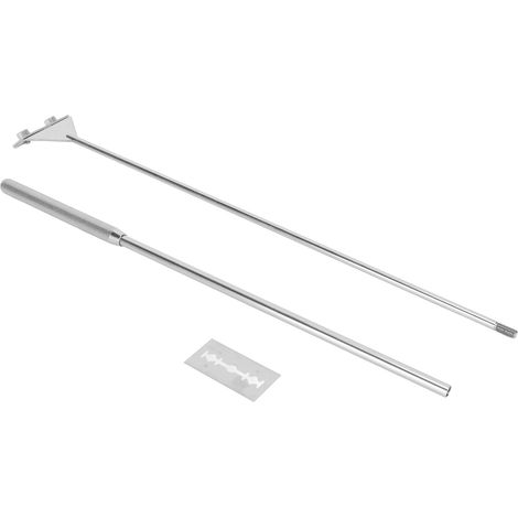 Grattoir à algues multifonctionnel et détachable pour aquarium, outil de nettoyage antirouille pour petits aquariums en verre (1/5)
