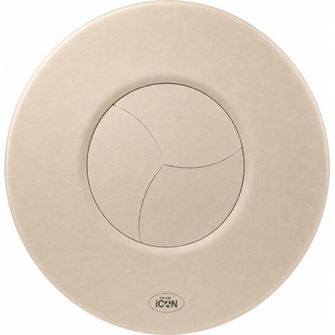 Cache-Ventilateur en grès élégant (doré) – Look Design pour Salle de Bain – Compatible avec extracteur d'air 15 (1/5)