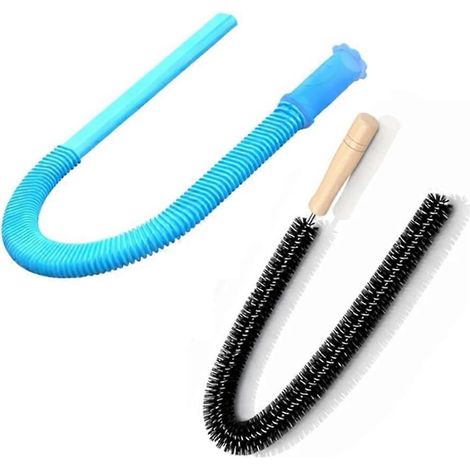 Kit de nettoyage de conduit de sèche-linge pour Most aspirateur brosse à peluches pour sèche-linge et Vacuum tuyau Attachment avec universel raccord (1/5)