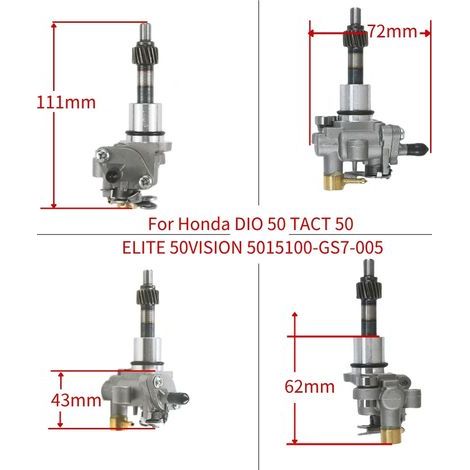 Kraftstoffpumpe DIO50, TACT50, ELITE 50, VISION 50-15100-GS7-005, Ölpumpe (1/4)