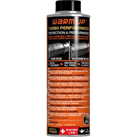 WARM UP TURBO PERFORMANCE améliore les performances, anti friction