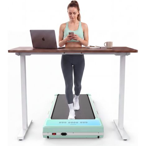 Walking Laufbänder, Laufband Für Zuhause mit 15% Automatischer Steigung, Max 150KG, Leiser Motor, Laufband Schreibtisch für den Heim- und Bürogebrauch, Geräuscharme Laufbänder, Fernbedienung (1/5)