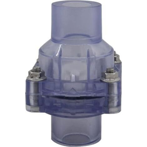 PVC drain check valve one-way valve waste water drain valve anti-return non-return valve (1/5)