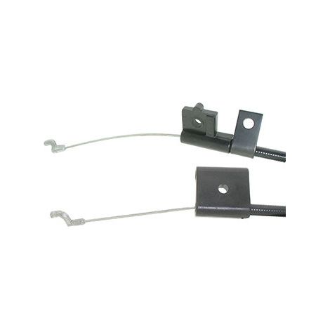 Cable de freno de motor adaptable Murray con funda de plástico. Reemplaza origen: 42569 - Longitud del cable: 1333 mm - Longitud de la funda: 1