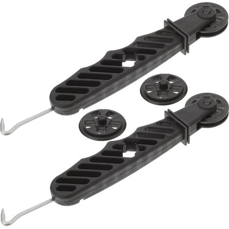Herramienta para enrollar ventanas, herramienta para enrollar ventanas con conjunto de rueda, kit de reparación de ventanas, puertas y rodillos (2 piezas) (precio por conjunto de rueda de presión con 