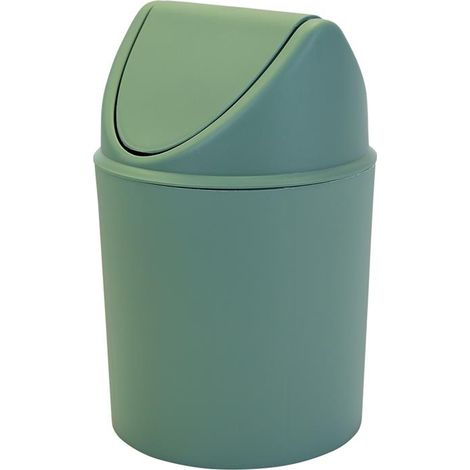 Pattumiera Bidone Basculante Dondolina Verde 6 Litri