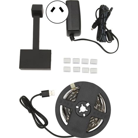 Bandes lumineuses LED TV RGB WiFi dynamique avec caméra 1080P, compatible 55-65 pouces, contrôle par app, prise AU (1/5)