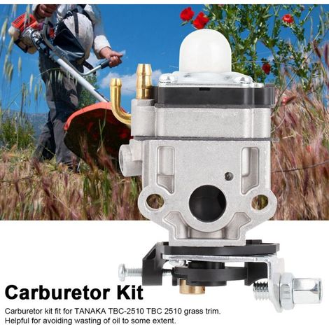Kit carburateur, carburateur pour débroussailleuse Tanaka TBC-2510, carburateur spécialement conçu pour la débroussailleuse TBC 2510