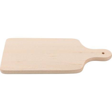 Planche à découper en bois avec poignée Florina 14 cm