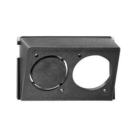 GIRA 005500 MODULE POUR DEUX CONNECTEURS RONDS XLR, SÉRIE D, SÉRIE SPEAKON NL 4 MP (NEUTRIK)