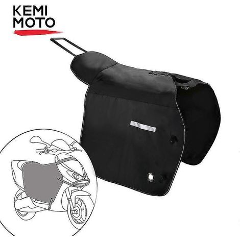 Genouillères de protection pour jambes, couvre-jambes pour scooters et motos, couette d'hiver coupe-vent et imperméable pour Honda et Vespa-- (1/5)