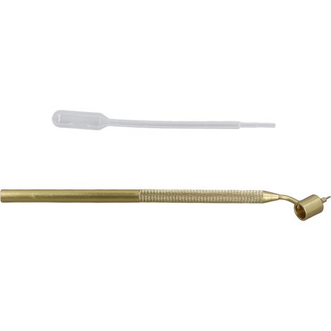 Stylo à peinture à trait fin, applicateur de peinture de détail pour réparation de rayures sur éclats de roche avec compte-goutte (1/5)