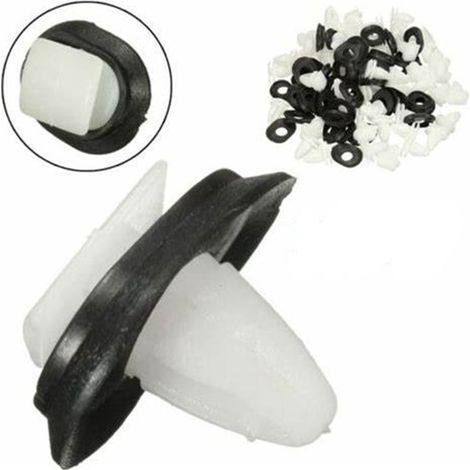 100pcs Trim Clip Fastener Door Seal Panel For Fiat Ducato 71728806,8565.43,856543 (1/4)