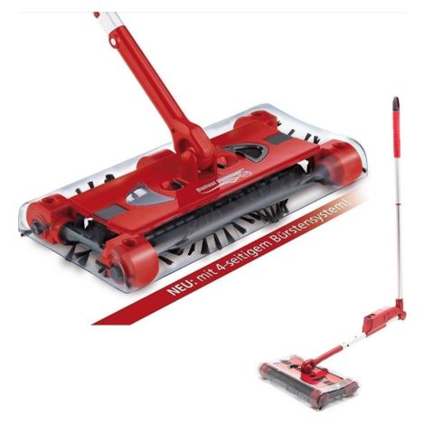 SCOPA ROTANTE ELETTRICA SWIVEL SWEEPER MAX ASPIRAPOLEVERE RUOTANTE RICARICABILE