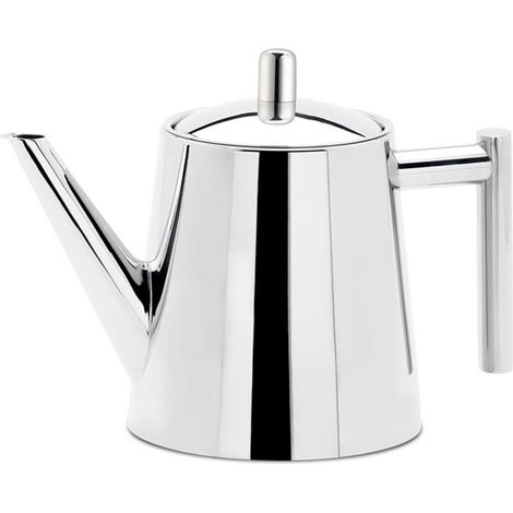 Bollitore in acciaio inox con infusore removibile - 800 ml - Lavabile in lavastoviglie con filtro