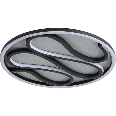 Plafonnier Zendisc Guirlande noire - 81100-39BK (1/3)