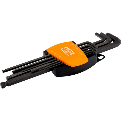 Bahco   Winkelschraubendreher-Set 1.5 mm, 2 mm, 2.5 mm, 3 mm, 4 mm, 5 mm, 6 mm, 8 mm, 10 mm   9teili (1/3)