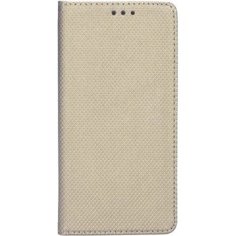 Étui À Rabat - Cuir Écologique - Compatible Samsung Galaxy M33 5G - Fermeture Magnétique - Or - 1 Pièce (1/5)