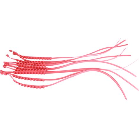 Lot de 10 chaînes à neige antidérapantes universelles pour pneus de voiture, réutilisables, à tendons renforcés épais (1/5)