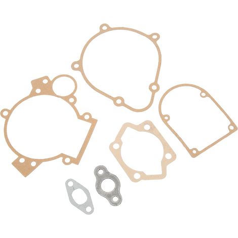 Lot de 6 joints moteur pour vélo à assistance moteur 100cc pièce moteur, kit complet aluminium papier plastique (1/5)