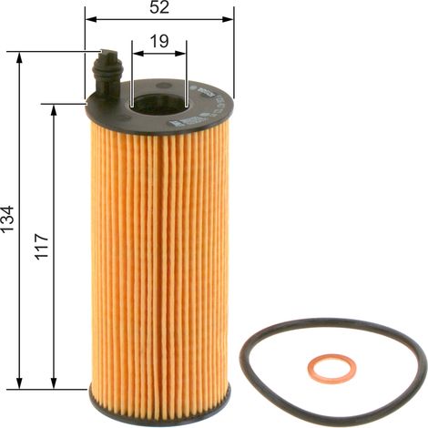 Ölfilter F026407123 Bosch