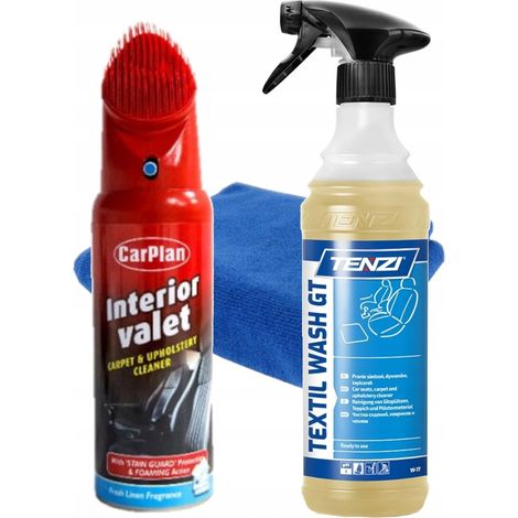 TENZI TEXTIL WASH POLSTERREINIGER + SCHAUM + BÜRSTE (1/5)