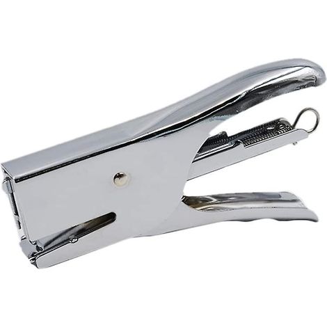 Tragbarer, manueller Metallhefter mit Heftklammern und Klammerentferner, ideal für Büro, Klassenzimmer und Schule. Praktisches und elegantes Design. (1/3)