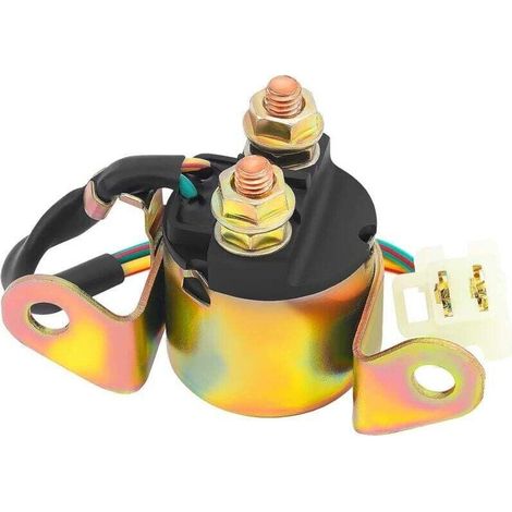 HOXILEELEO - Relais De Solénoïde De Démarreur pour SUZUKI DR125 ET SE 1994-1996 DR200 SE 1997-2007 GR650 TEMPER 1983 (1/3)