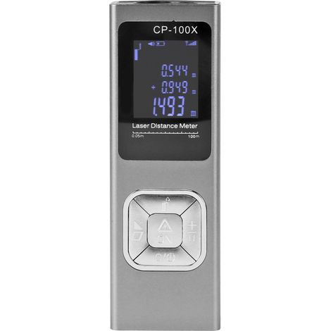 Télémètre laser ultra-fin, rechargeable et de haute précision, mini outil de mesure laser numérique pour une utilisation en intérieur